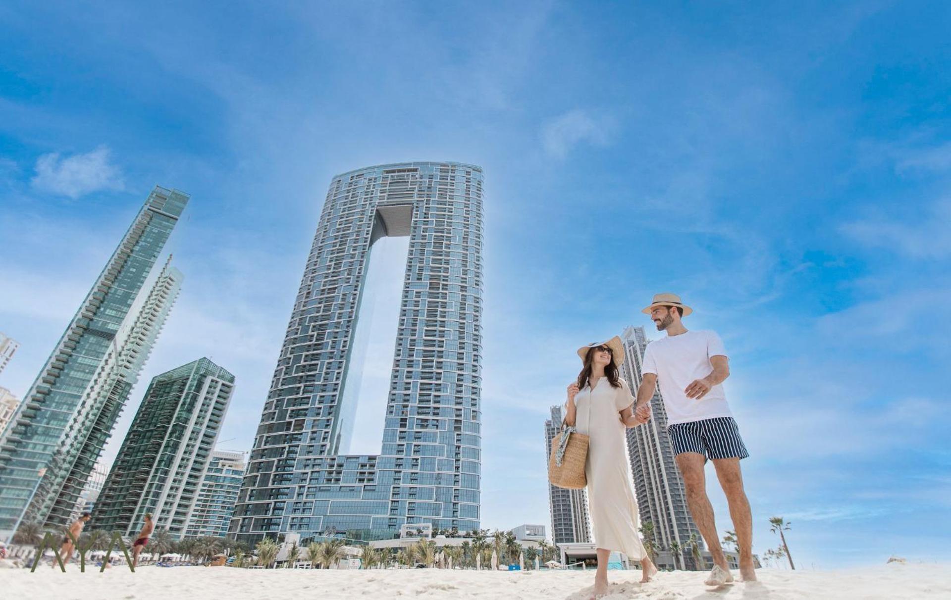 Jumeirah Gate Tower 1 - Stylish Apartment With Pool & City Views Dubai Buitenkant foto