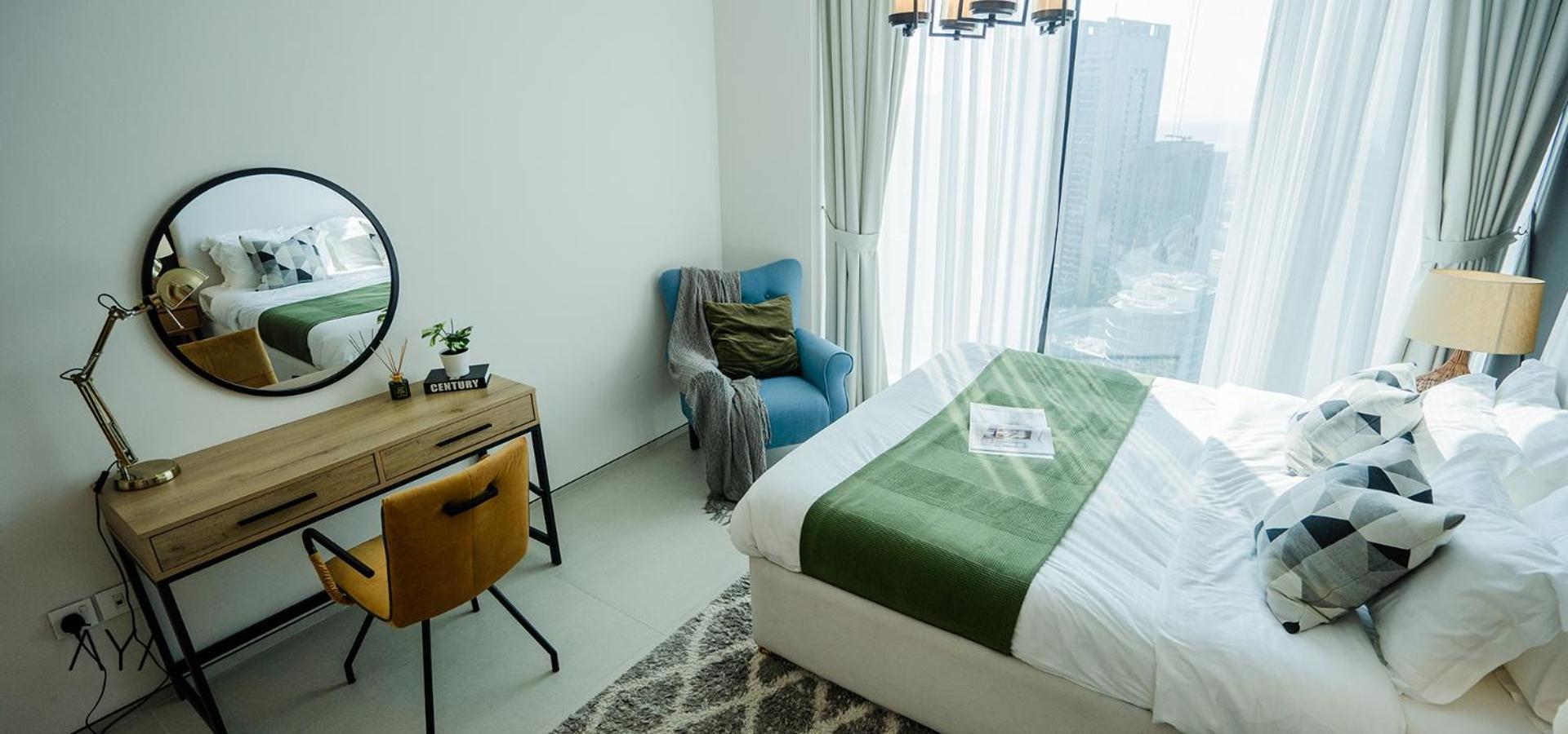 Jumeirah Gate Tower 1 - Stylish Apartment With Pool & City Views Dubai Buitenkant foto
