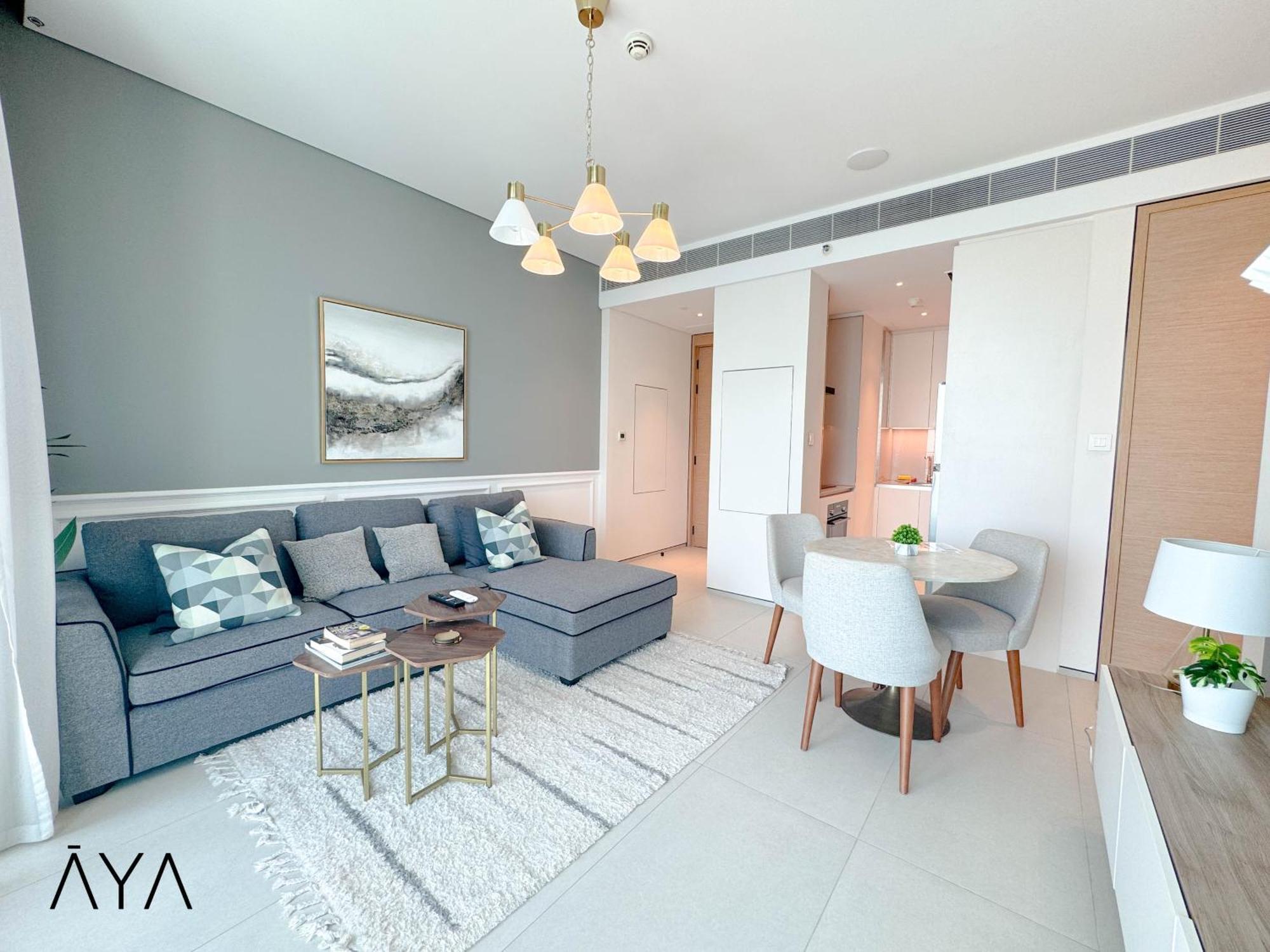 Jumeirah Gate Tower 1 - Stylish Apartment With Pool & City Views Dubai Buitenkant foto
